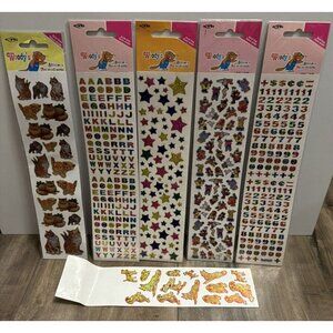 Woody's Stickers Lot 5 Sealed, 1 Open